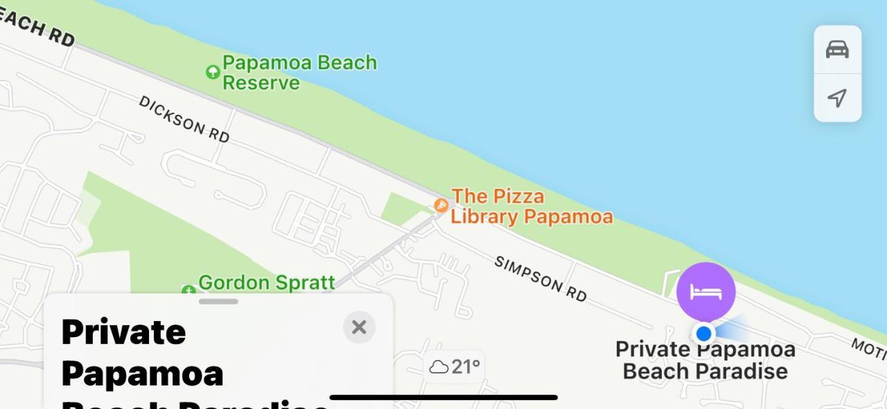 Private Papamoa Beach Paradise Kültér fotó